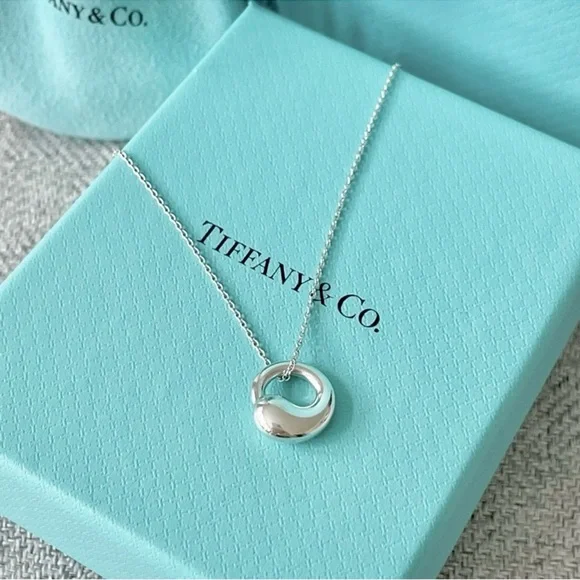 ❤️ Tiffany & Co.❤️ Eternal Circle Pendant ❤️ - Picture 2 of 16
